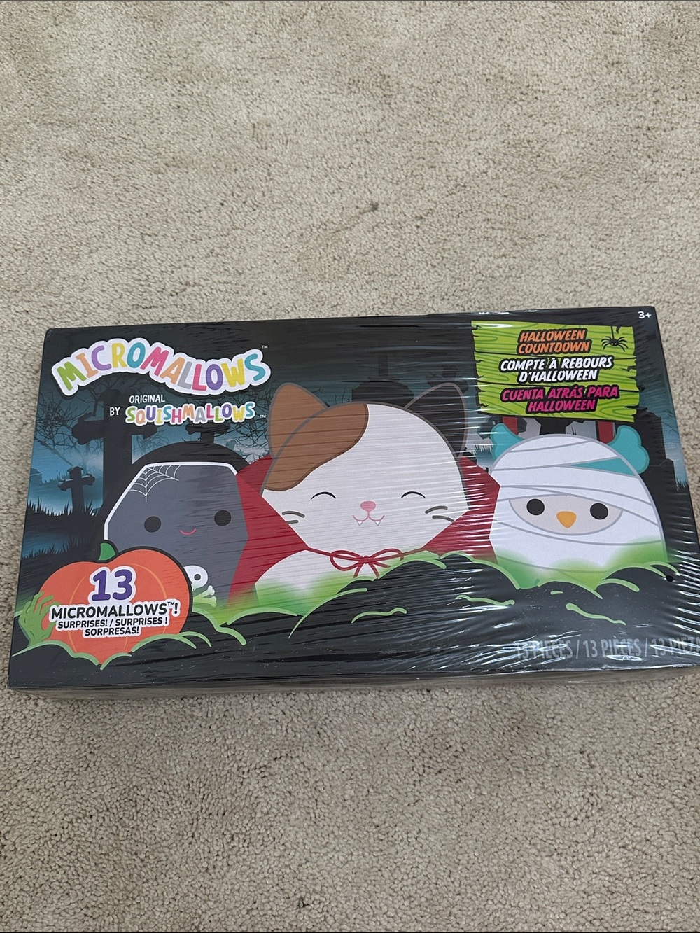 Micromallows Halloween Countdown Kids Toy Set - Multicolor